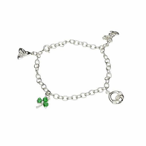Irish Charm Bracelet Claddagh Jewellers